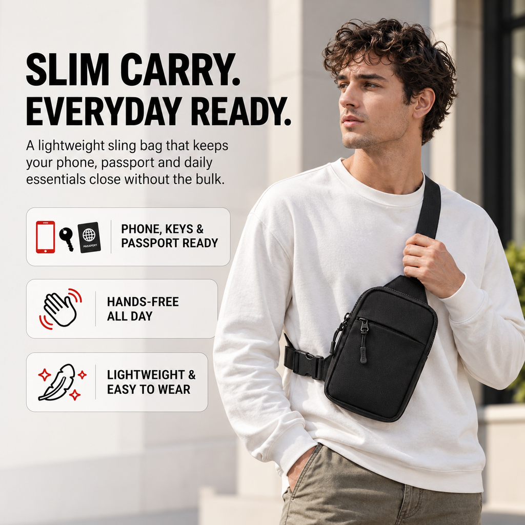VAULT™ Anti-Theft Sling Bag