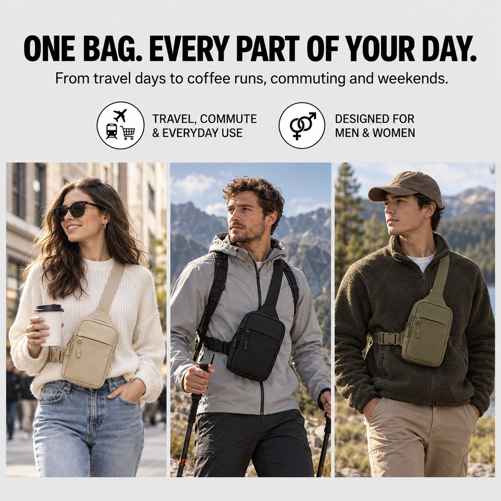 VAULT™ Anti-Theft Sling Bag
